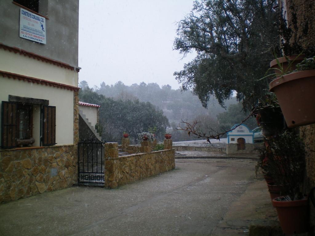 Gasthaus Casa Rural Sierra San Mamede La Codosera Exterior foto